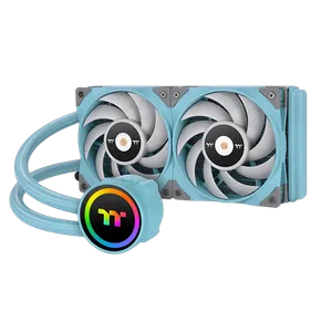 Thermaltake TOUGHLIQUID 240 ARGB Sync Turquoise All-In-One Liquid Cooler